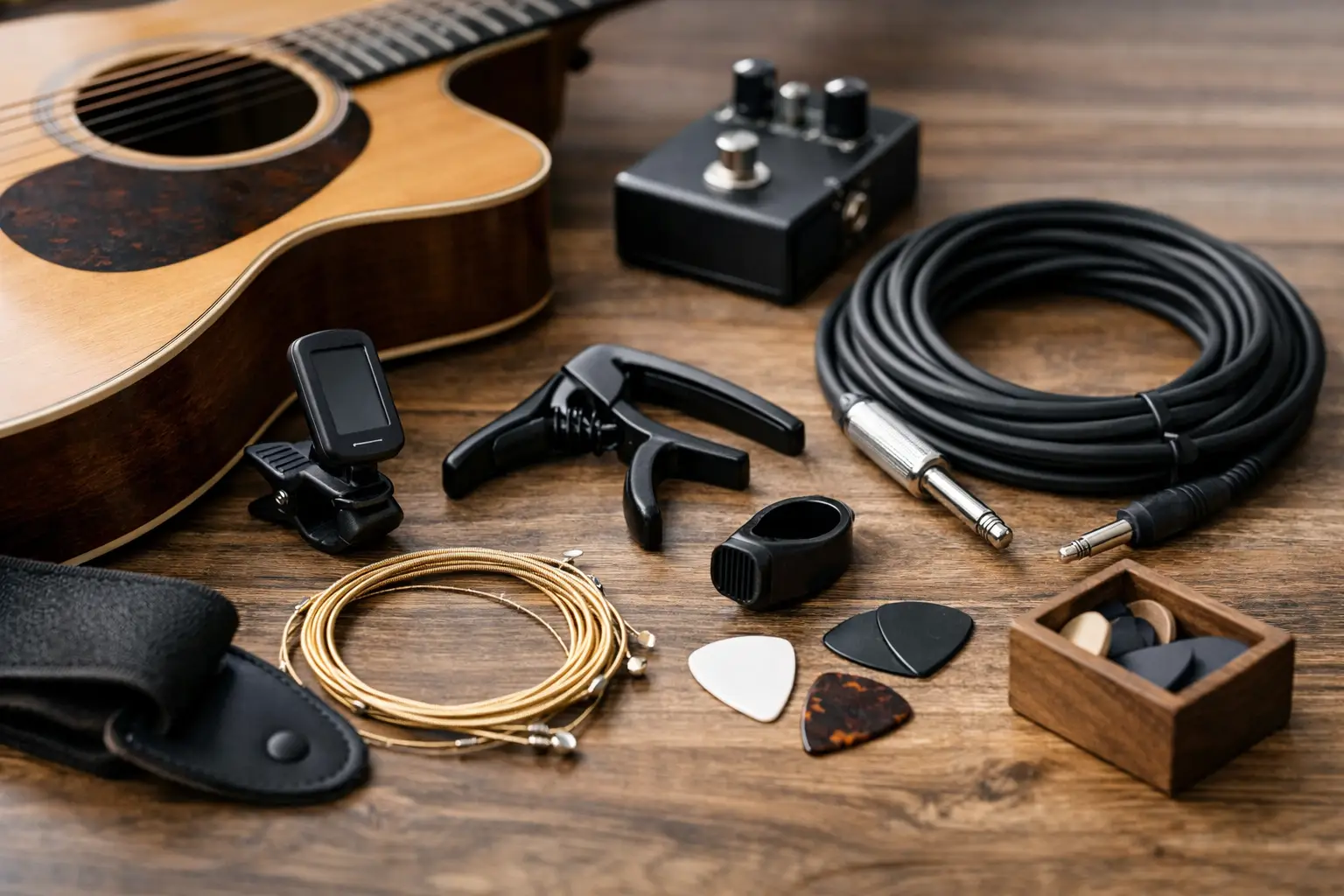 Gitar tilbehør du faktisk får bruk for