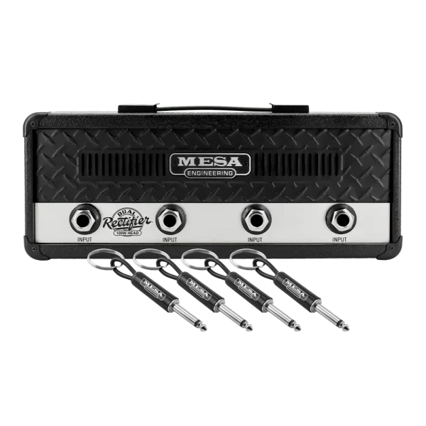 Mesa Boogie Dual Rectifier Chrome key ring