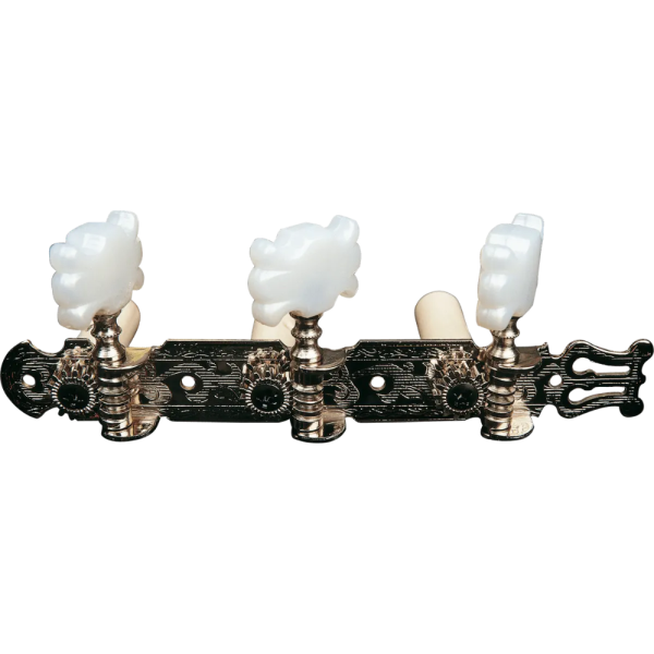 Machine heads pearly buttons - 2 set 3 in a row