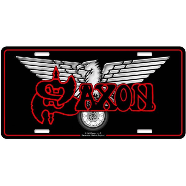 Saxon Number Plate: Wheels Of Steel