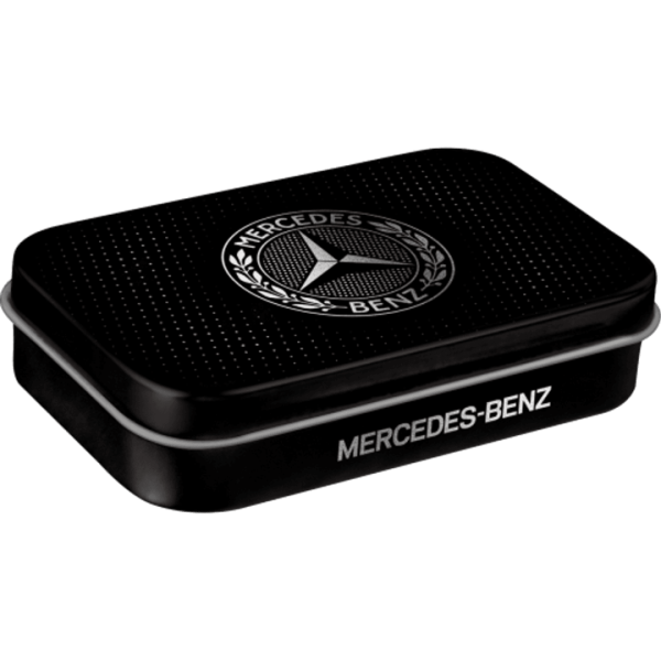 Mercedes Benz Logo Black & Silver