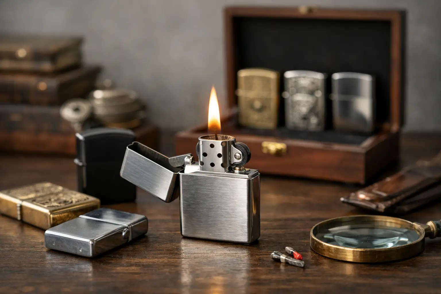 Zippo lighter som samleobjekt - slik velger du
