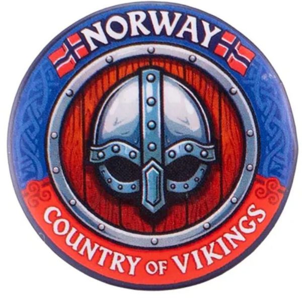 Buttonmagnet, Country of Vikings, 32mm