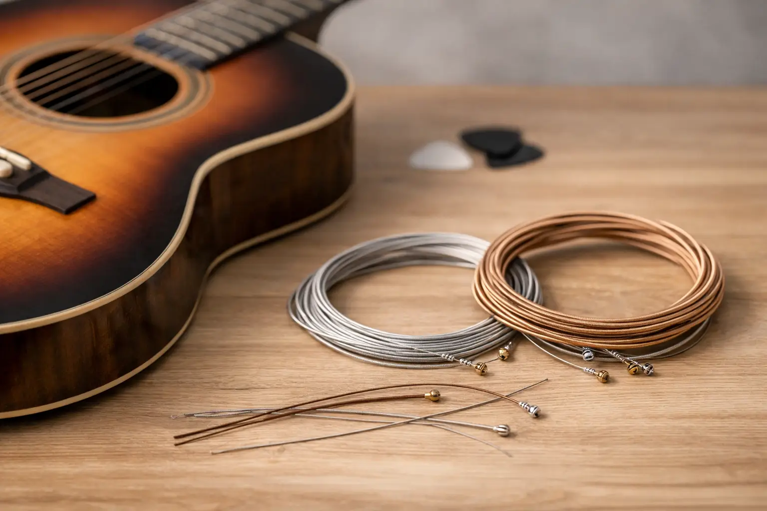 Hvilken gitarstrengtykkelse bør du velge?