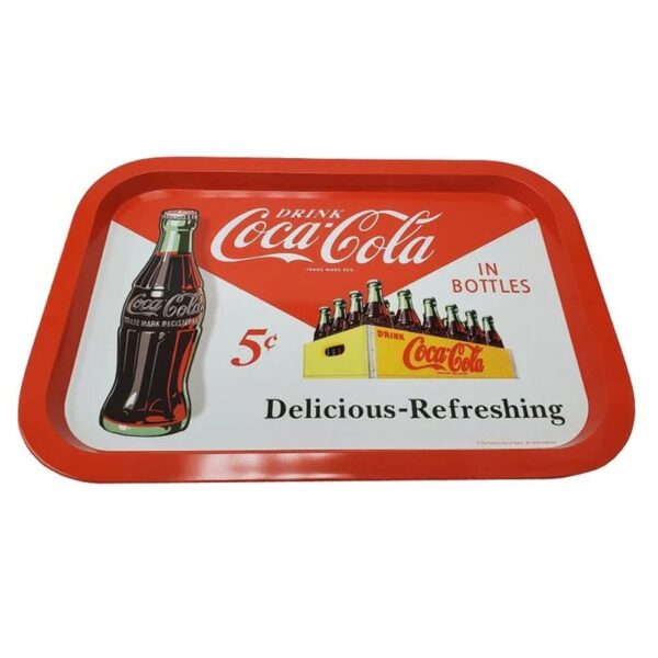 Coca-Cola Serving Tray "In Bottles"