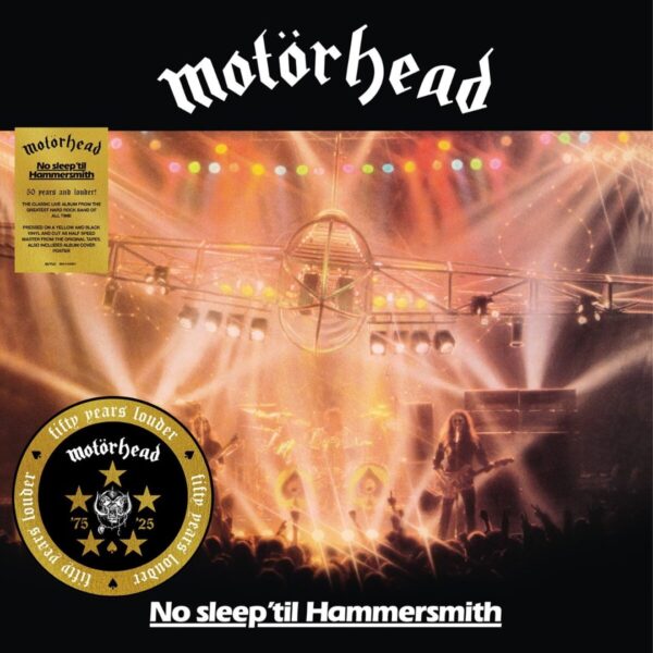 Motörhead No Sleep 'Til Hammersmith Vinyl/LP
