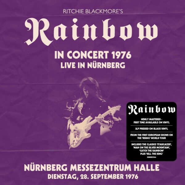 Ritchie Blackmore's Rainbow Live in Nurnberg 1976 Vinyl/LP