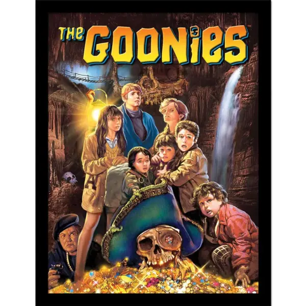 The Goonies (One Sheet) Wall Art Print med ramme