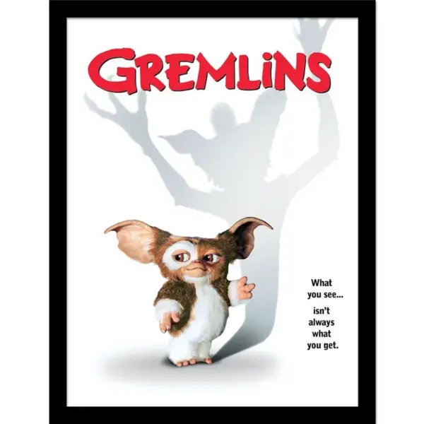 Gremlins (What You See) Wall Art Print med ramme