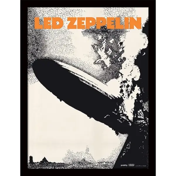 Led Zeppelin (Led Zeppelin I) Wall Art Print med ramme