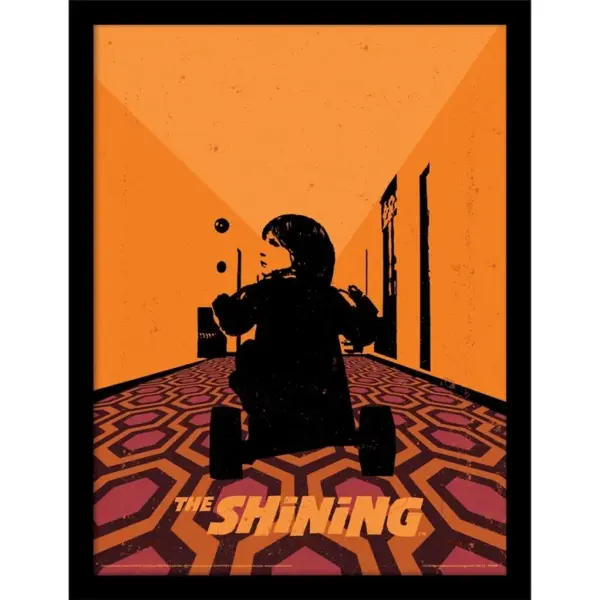 The Shining (Corridor) Wall Art Print med ramme
