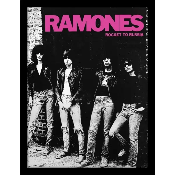 Ramones (Rocket To Russia) Wall Art Print med ramme