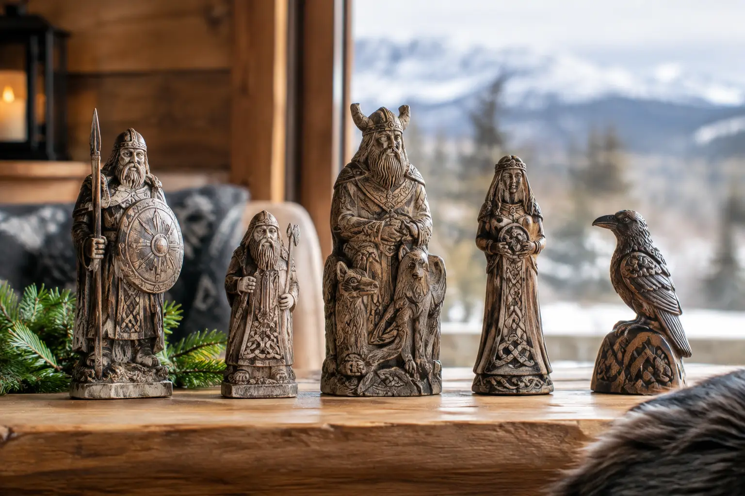 Norrøne figurer guide for hjem og hytte